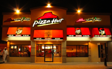 A Pizza Hut franchise in Qatar (Photo: Business Wire)