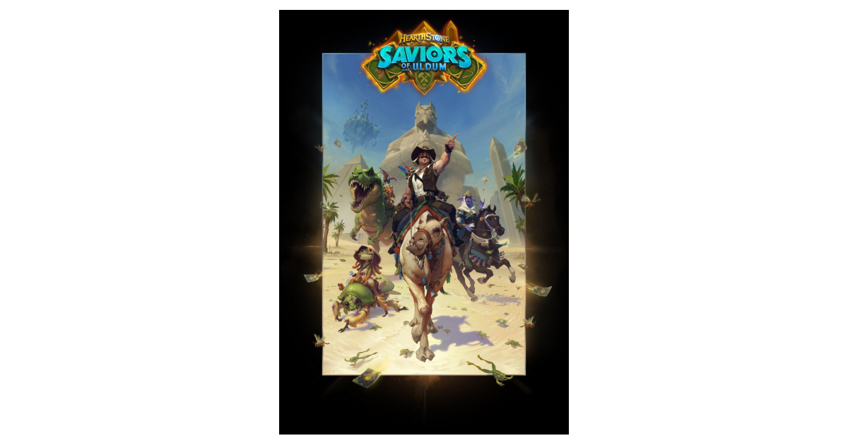 Embark On An Epic Hearthstone Expedition In Saviors Of Uldum Available Now Business Wire