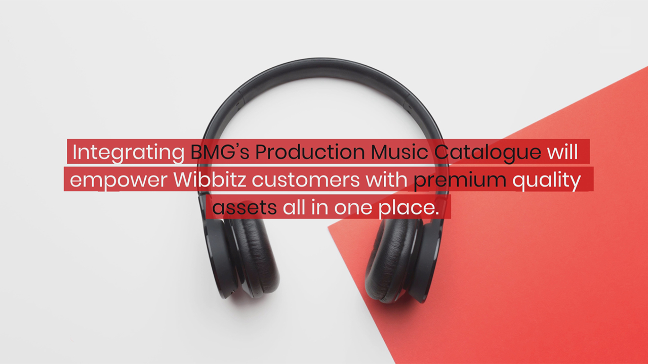 Wibbitz partners with BMG Production Music to integrate its vast soundtrack catalog.