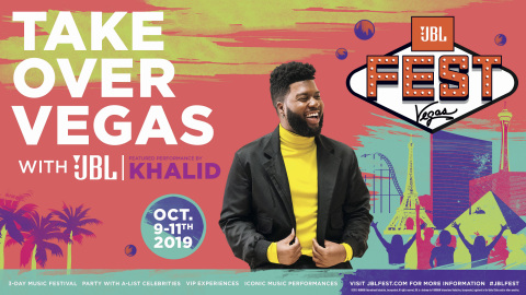 JBL Announces a Star-Studded Lineup for JBL Fest, Including Khalid, Bebe Rexha, RUN DMC and Mabel (Photo: Business Wire)