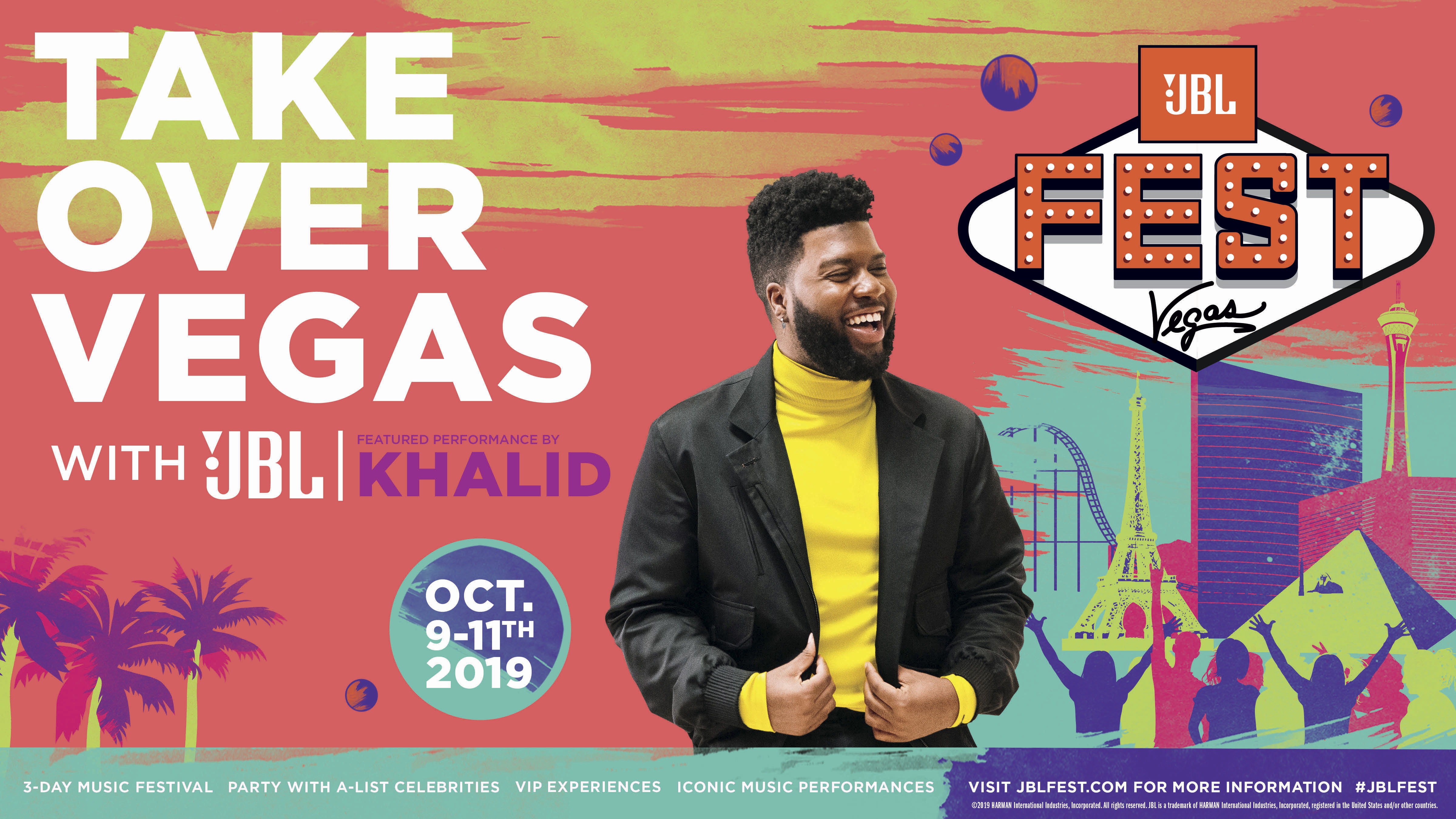 JBL Announces a Star-Studded Lineup JBL Fest, Including Khalid, Bebe Rexha, RUN DMC and Mabel | Business Wire