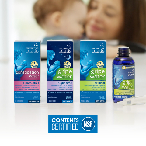 Mommy’s Bliss Earns Certification from NSF International (Photo: Mommy’s Bliss)