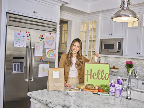HelloFresh and Jessica Alba Launch New Multi-Phase Collaboration Starting with First-Ever Date Night Box (Photo: Business Wire)