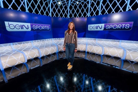 Hope Solo in beIN SPORTS Studio (Photo: Business Wire)