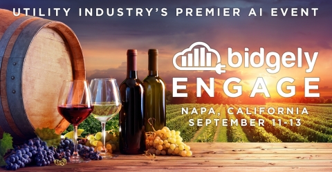 Engage 2019 held September 11-13 in Napa, Calif., is utility AI leader Bidgely’s third annual event that brings together utilities, AI experts and tech leaders to discuss applied AI for the energy industry, as well as to enjoy networking in California’s legendary wine country.(Photo: Business Wire)