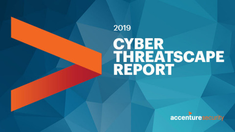Accenture releases 2019 Cyber Threatscape Report, identifies top threats influencing the cyber landscape and reveals emerging disinformation techniques (Graphic: Business Wire)