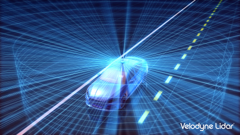 The Velodyne Alpha Puck™ is a lidar sensor specifically made for autonomous driving and advanced vehicle safety at highway speeds. (Photo: Business Wire)