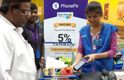 PhonePe payment services in India (Photo: Business Wire)