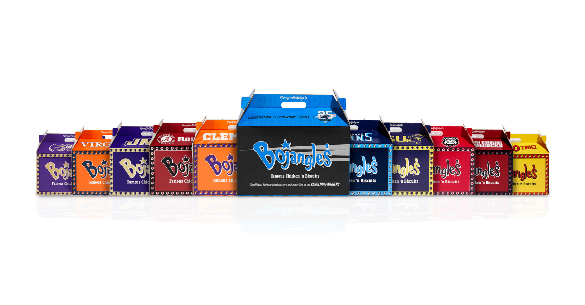 Newly Designed Bojangles’® Big Bo Boxes Celebrate Ten of the South’s