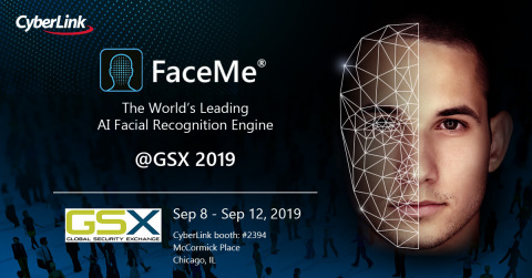 CyberLink to showcase FaceMe® AI Facial Recognition Engine at Global Security Exchange (Graphic: Business Wire)