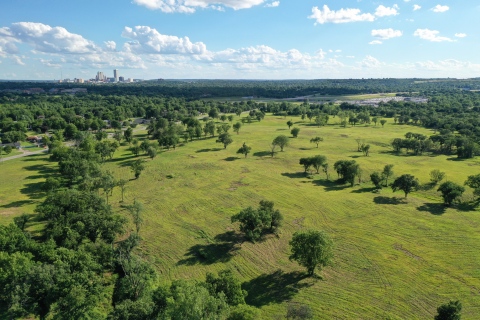 Peoria-Mohawk Business Park is a site created with the intention of growing the vibrancy and inclusivity of Tulsa through an experienced partnership between the City of Tulsa and the George Kaiser Family Foundation. (Photo: Business Wire)