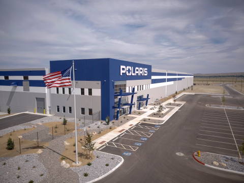 The 475,000 square-foot Fernley Distribution Center will support Polaris’ Aftermarket and PG&A brands. (Photo: Polaris Inc.)