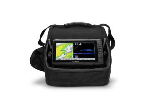Equipped with everything needed for hard water fishing, the new Panoptix LiveScope Ice Fishing Bundle includes a large ECHOMAP™ Plus 93sv keyed-assist chartplotter, the Panoptix LiveScope System with forward- and down-scanning modes, a swivel pole mount, and so much more – all in a convenient, glove-friendly portable carrying case. (Photo: Business Wire)