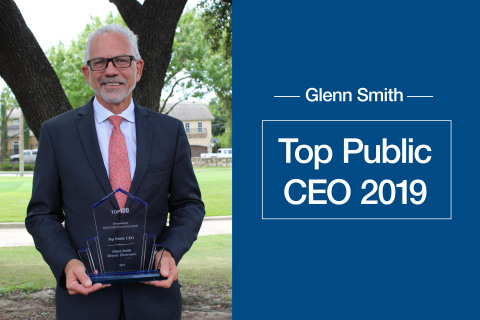 Glenn Smith, President and CEO of Mouser Electronics, has been named 2019’s Top Public CEO by Fort Worth Business Press. (Photo: Business Wire)