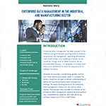 Enterprise Data Management in the Industrial and Manufacturing Sector