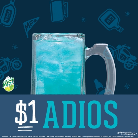 See Ya’ll Later! Applebee’s® $1 ADIOS is Here (Graphic: Business Wire)