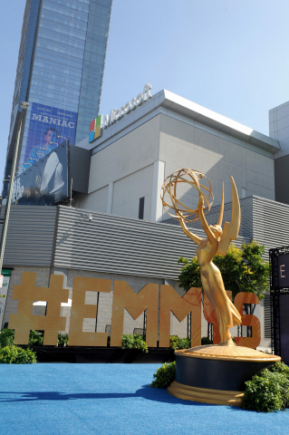 AEG and the Television Academy have signed a new multi-year agreement to continue hosting the Emmy® Awards ceremony at L.A. LIVE’s Microsoft Theater. (Photo: Business Wire)
