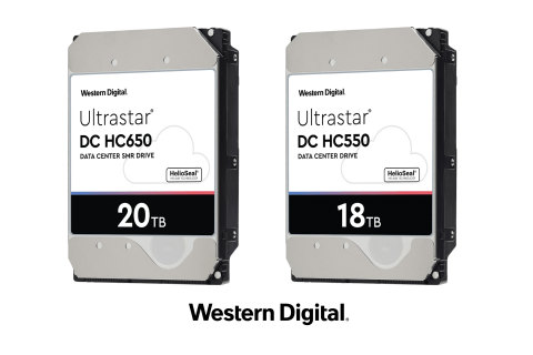 Western Digital’s new 9-disk platform with energy-assisted recording delivers the world’s highest capacity HDDs to OEM and hyperscale data center customers. (Photo: Business Wire)