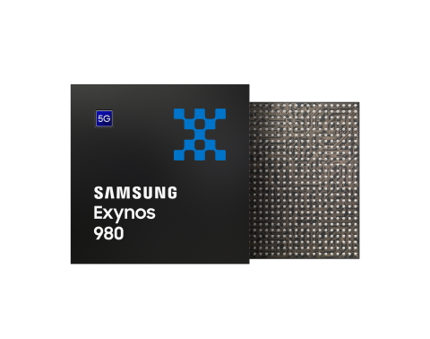 Samsung's newest 5G-integrated mobile processor, the Exynos 980. (Photo: Business Wire)
