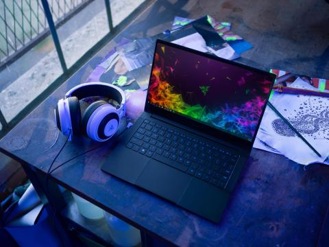 Razer Blade Stealth (late-2019) with dedicated NVIDIA GTX 1650 graphics. (Photo: Business Wire)