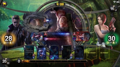 GungHo Online Entertainment launched the brand-new card pack “DAY OF NIGHTMARES” in the ultimate card battle TEPPEN for smart devices. It is now on sale in Asia. The new card packs that outline the nightmare and conspiracy facing Raccoon City, featured the new hero Jill Valentine from Resident Evil, are now added. New abilities “Explore” and “Spillover” will expand your strategies and excitement. (Graphic: Business Wire)