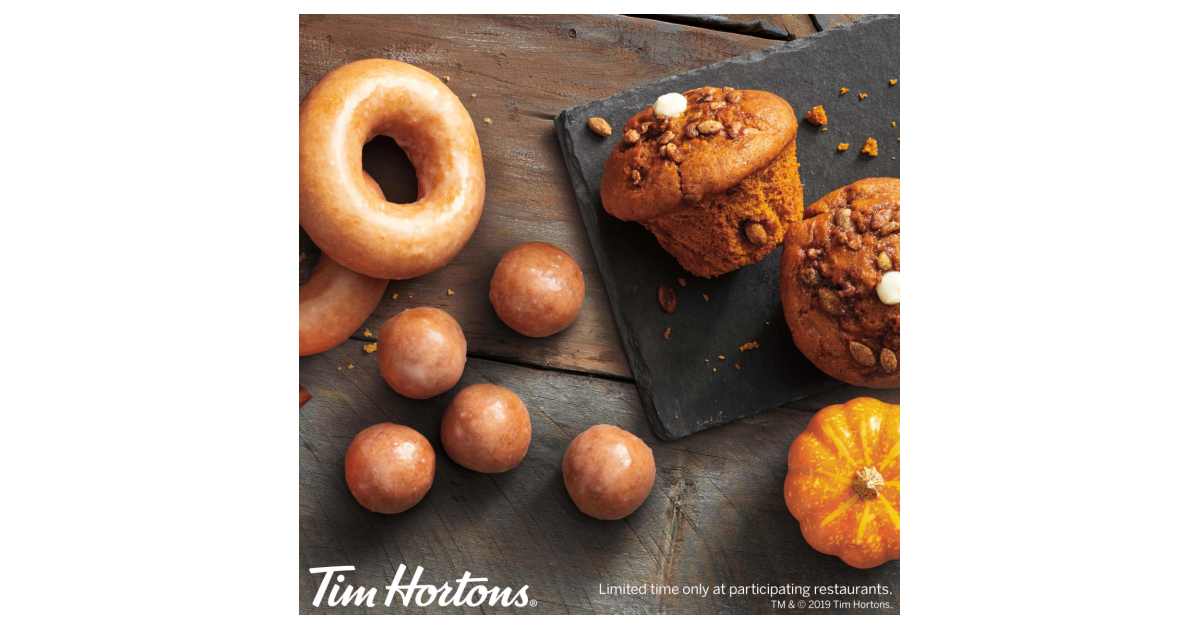 Tim Hortons Unveils New Pumpkin Spice Dream Donut As Part Of 2020 Fall  Lineup - Chew Boom