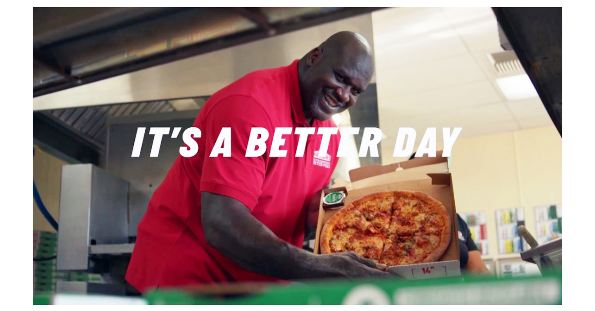 Papa Johns relaunches Shaq-a-Roni Pizza