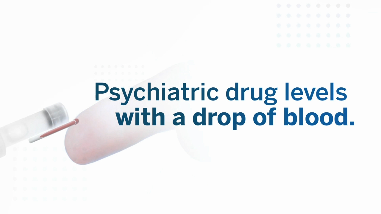Saladax develops first-ever rapid test for an antipsychotic drug using a single drop of blood to aid psychiatrists in the treatment of schizophrenia.