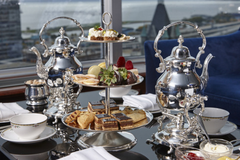 5 Reasons to Experience the Luxury Pfister Hotel's Afternoon Tea (Photo: Business Wire)