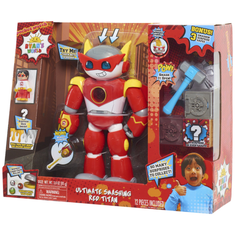 BJ's Wholesale Club released a preview of its exclusive Top 10 Toys list for 2019, which includes the Ryan's World Ultimate Smashing Red Titan with BONUS Safe. (Photo: Business Wire)