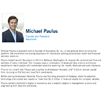 Michael Paulus, Founder and President, Assurance (Graphic: Business Wire)