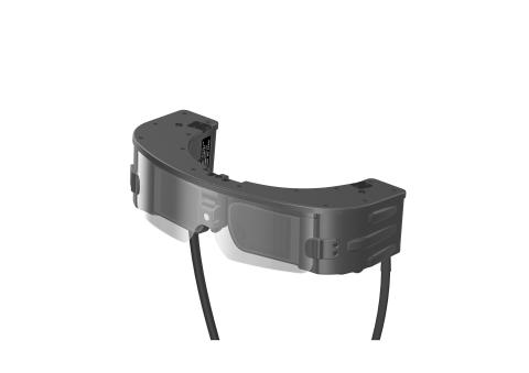 Graphic rendering of BAE Systems augmented reality glasses prototype, currently in headset form. (Photo: BAE Systems)