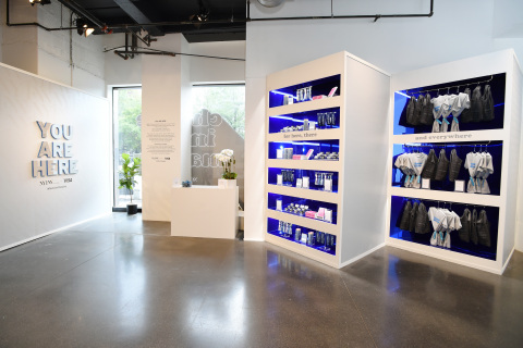 As the Official Payment Technology Partner, Visa's Everywhere Fashion Week Pop-up Shop at NYFW: The Shows features all female-founded brands, 100% of the purchase price of products sold will benefit Women’s World Banking. (Photo: Business Wire)