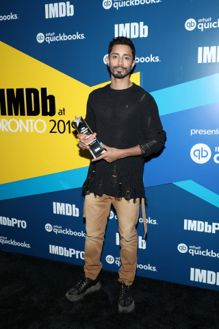 Riz Ahmed receives the IMDb STARmeter Award at the IMDb Studio Presented By Intuit: QuickBooks Canada at Bisha Hotel & Residences on September 06, 2019 in Toronto, Canada. (Photo by Rich Polk/Getty Images for IMDb)