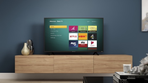 Hisense Roku TV coming to the UK this fall (Photo: Business Wire)