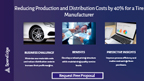 Reducing Production and Distribution Costs by 40% for a Tire Manufacturer.