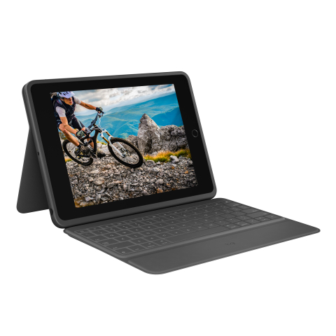 Logitech introduces two alternative solutions for new seventh-generation iPad — Rugged Folio and next-generation of popular Slim Folio (Photo: Business Wire)