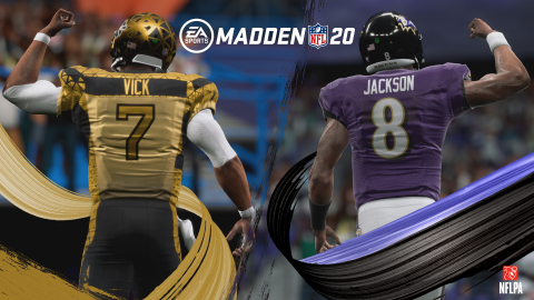 Michael Vick and Lamar Jackson highlight an historic NFL Kickoff for EA SPORTS Madden NFL (Photo: Business Wire)