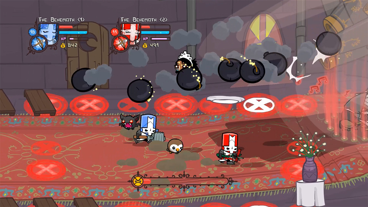 Playing Castle Crashers with the new GestureWorks Gameplay remote for  Android.