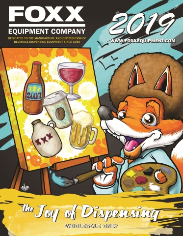 The new Foxx Equipment catalog features expanded offerings of 304-grade fittings for dispensing beer, wine, soda, coffee, tea and kombucha. (Graphic: Business Wire)