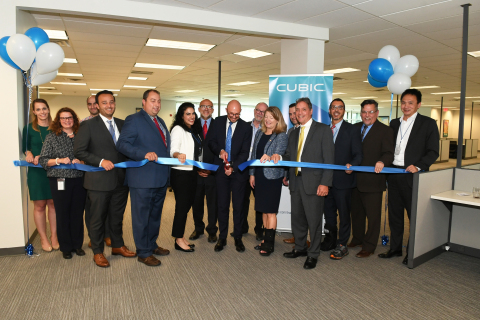 Cubic celebrates the opening of its Western New York operations center with ribbon cutting ceremony. (Photo: Business Wire)