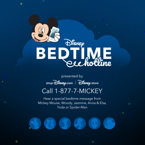 Disney Bedtime Hotline (Graphic: Business Wire)