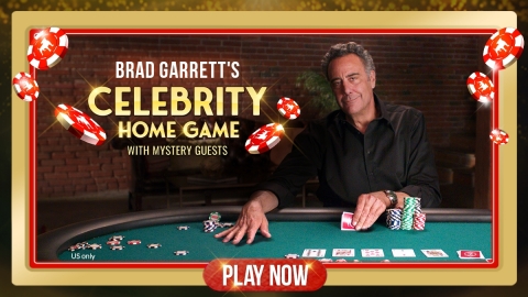 Zynga Poker Partners with Actor, Comedian and Card Shark Brad Garrett for 'Celebrity Home Game' Sweepstakes Event, Benefiting Maximum Hope Foundation (Photo: Business Wire)