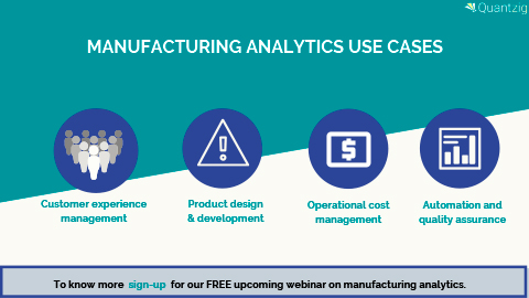 4 Key Analytics Use Cases in the Manufacturing Industry