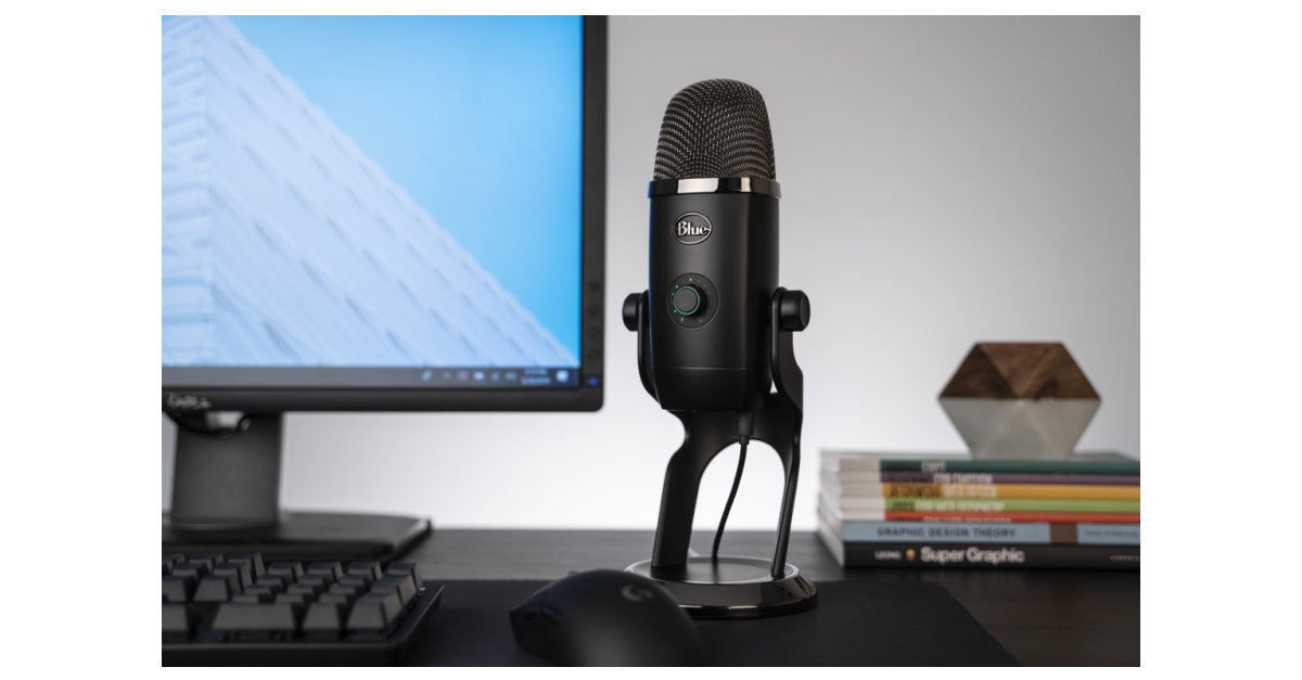 Logitech International - Blue Introduces Yeti X, Professional USB  Microphone With Blue VO!CE Software for Creators and Streamers