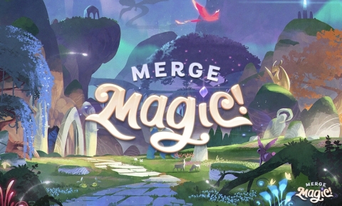 New Puzzle Adventure Game Merge Magic! (Graphic: Business Wire)