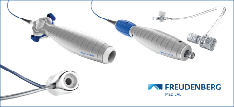 Composer® EPIC and Composer® Toccata Catheter Handle Platforms and HyperSeal® Mini Hemostasis Valve from Freudenberg Medical (Graphic: Business Wire)