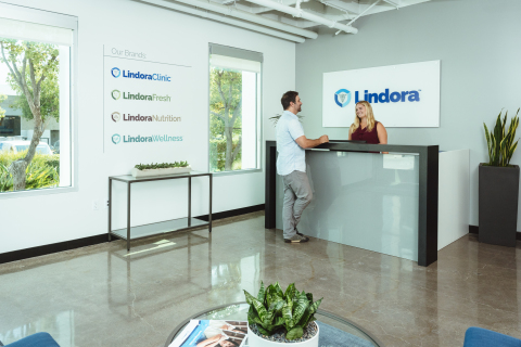 Lindora's new corporate office in Irvine, CA. (Photo: Business Wire)