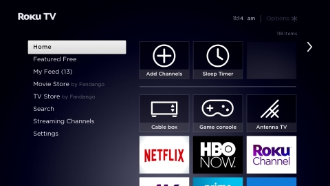 Roku TV with new shortcuts (Graphic: Business Wire)