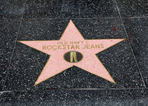 Old Navy’s Rockstar Jeans Reach Celebrity Status with a Star of Recognition on the Hollywood Walk of Fame (Photo: Business Wire)